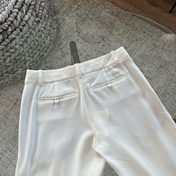 Aritzia Ten Dame Light Birch Low Rise Wide Leg Formal Evening Business Pant Sz2 - Picture 16 of 16